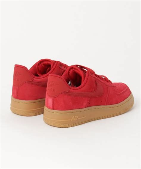 Nike（ナイキ）の Nike Wmns Air Force 1 07 Se Speed Redspeed Red Gum Light