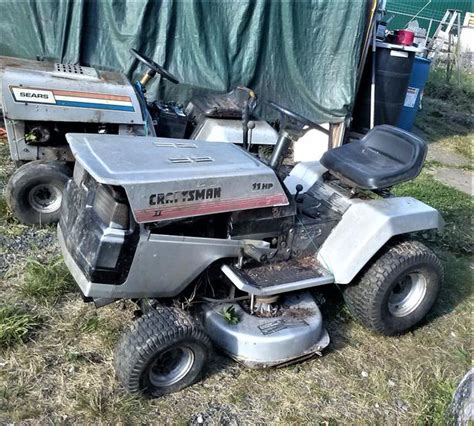 Two 80s Craftsman Riding Lawn Mowers Classifieds For Jobs Rentals