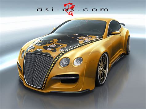 Asi Bentley Continental Gtr Gold Concept Photo 1 3436