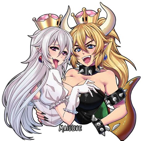 Booette X Bowsette By Maiulive On Deviantart