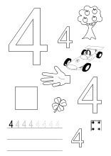 Check spelling or type a new query. Zahl 4 Zum Ausdrucken - Vorlagen zum Ausmalen gratis ...