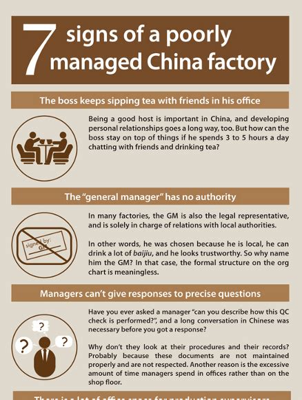 Recognizing A Poorly Managed Factory Cmc China Manufacturing Consultants