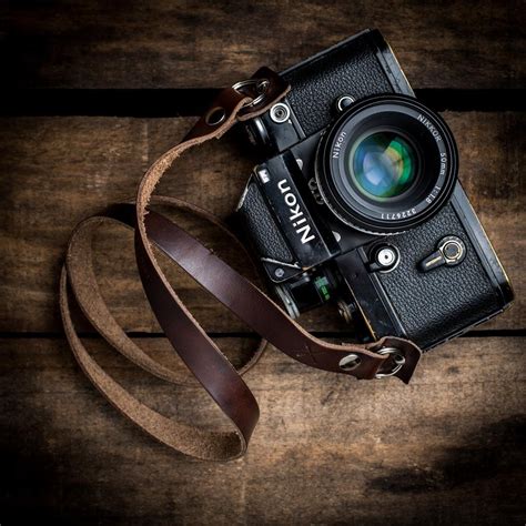 Kensington Leather Camera Strap Brown Leica Nikon Fujifilm Sony Leather Camera Strap