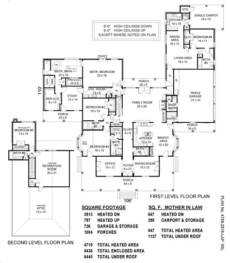 Multigenerational house plans, two master suite house plans, house plans with apartment, adu house plans. Small Mother In Law Apartment Designs House Plans Cottageh Suite :LAURELINEKOENIG