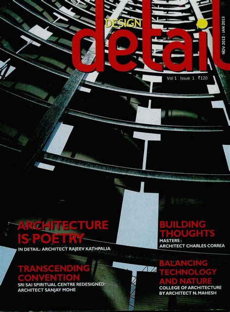 Design Detail Magazine www.designerplusbuilder.com | Details magazine, Architecture magazines ...