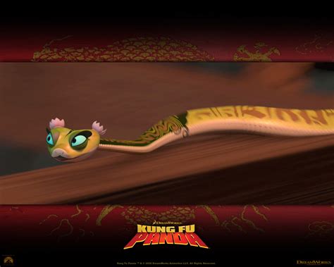 Viper The Snake From Kung Fu Panda Desktop Wallpaper