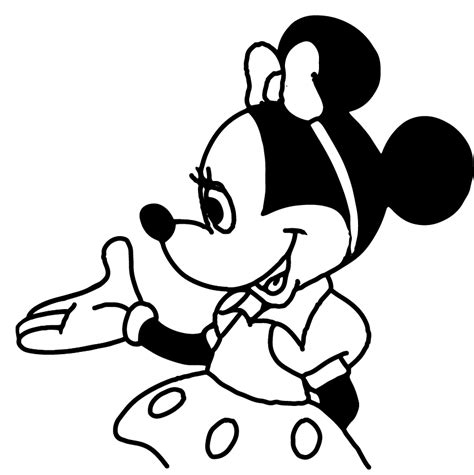 Dibujos Para Colorear Disney Para Imprimir Dibujos De Minnie Mouse