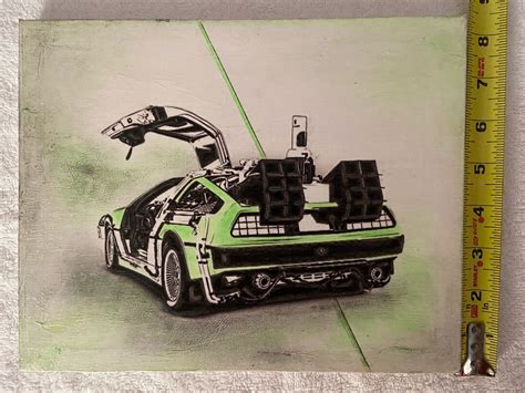 Delorean Time Machine Bttf Dmc Etsy