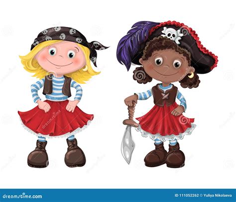 Pirate Girl Cartoon