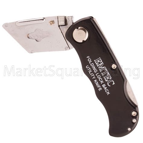 Folding Knife Pocket Utility Blade Holder Lock Back No Blades Incl
