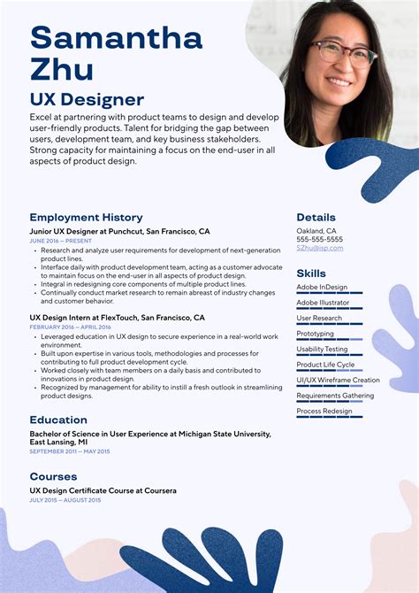 Ux Designer Resume Examples And Writing Tips 2024 ·