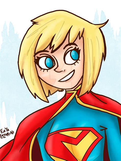 Supergirl By Enyalazarini On Deviantart