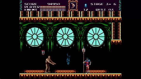 Let S Play Castlevania Bloodlines Part Youtube