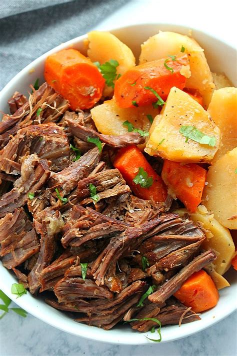 Feel free to omit the potatoes and make mashed potatoes separately if you like. Instant Pot Pot Roast Recipe - the best pot roast cooked ...