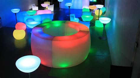 Led Furniture For Rent A2z Party