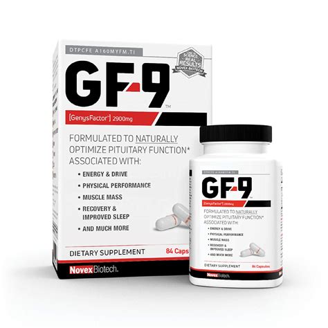 Gf 9 84 Count Hgh Boosting Supplements For Men Human Growth Hormone