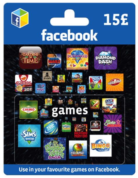 Use facebook game card (global) to unlock more moves and discover more levels to play more! Facebook Game Card - 15 GBP | CDKeys