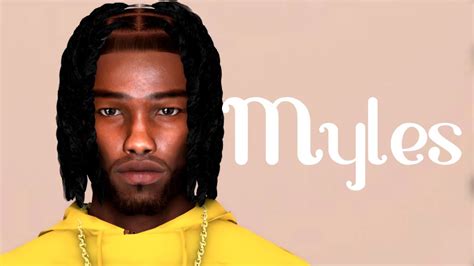 Urban Sim Male Sims 4 Cas Myles Sim Download Cc Folder Youtube