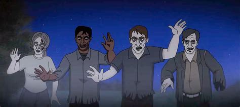 Night Of The Animated Dead Honors Romeros Classic In A Colorful Gory