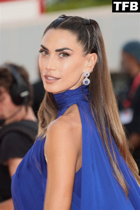 Melissa Satta Flashes Her Nude Tits At The 79th Venice International