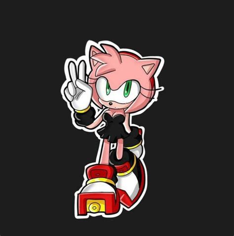 Shadow Amy Rose Fanart Parejas De Anime Dibujos Cómo Dibujar