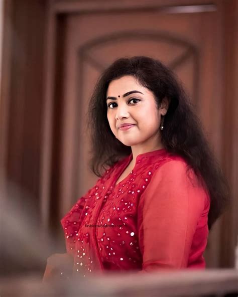 Actress Meena In A Red Salwar Fashionworldhub