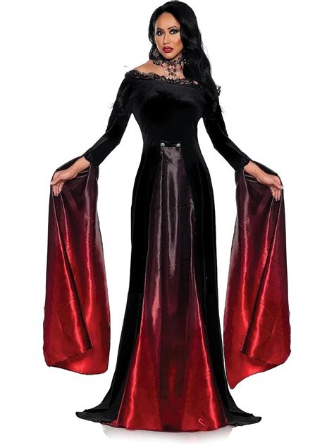 morris costumes women s elegant vampire costume one size