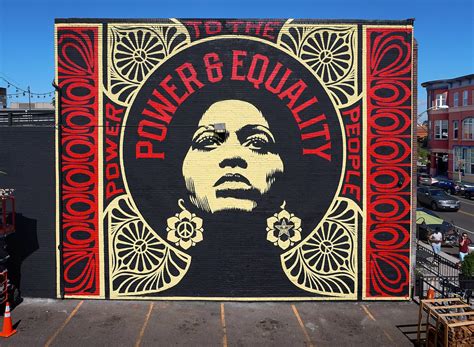 Shepard Fairey On Twitter I Just Completed This Power And Equality