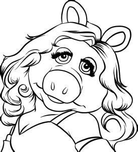 how to draw miss piggy step 7 | Miss piggy, Coloring pages, Colouring pages
