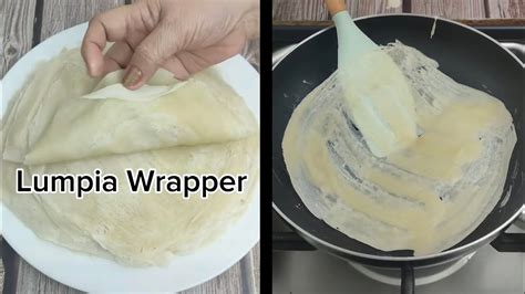 lumpia wrapper recipe how to make lumpia wrapper panlasang pinoy youtube