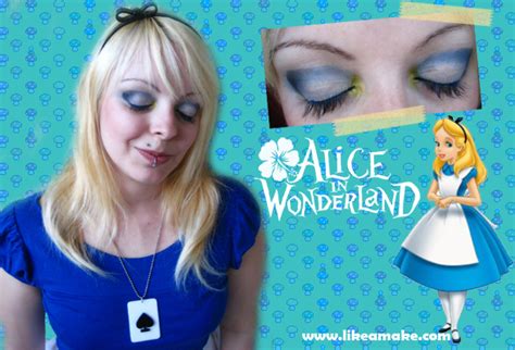 Alice In Wonderland Makeup Tutorial Saubhaya Makeup