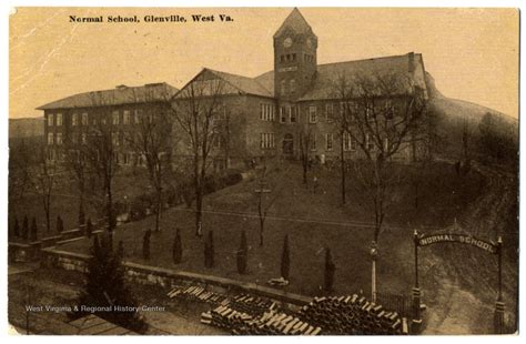 Normal School Glenville W Va West Virginia History Onview Wvu