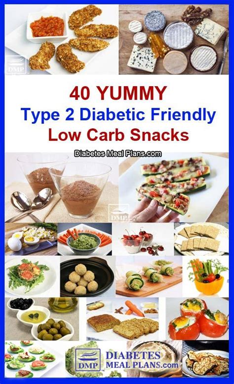 Given below are a few easy guidelines… follow these to effectively deal with diabetes. 40 Low Carb Snacks for Diabetics