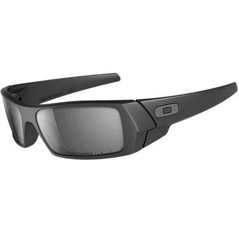 Oakley Gascan Polarized Sunglasses Matte Black Black Iridium Cleanline Surf