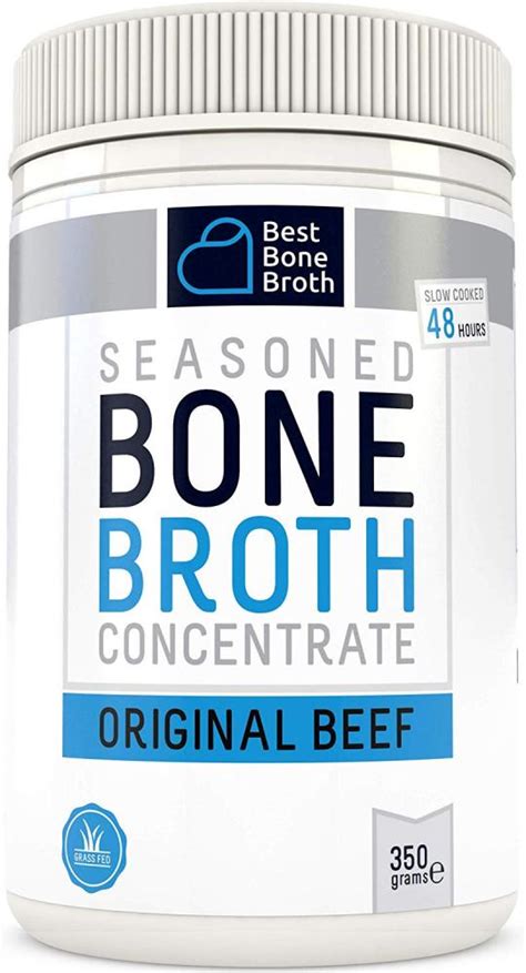 Best Bone Broth Seasoned Bone Broth Concentrate Original Beef 350g