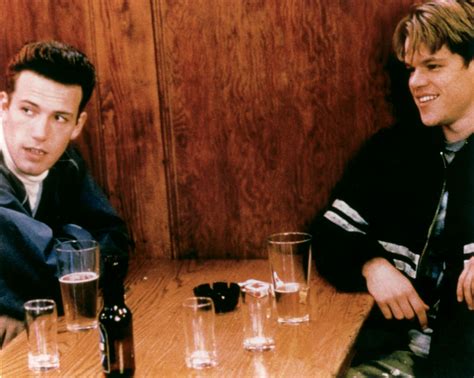 Good Will Hunting Movie Still 1997 L To R Ben Affleck Matt Damon Affleck And Damon Won