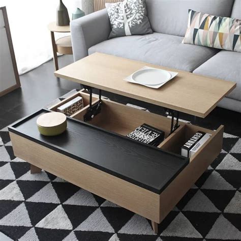 Modern Multifunction Lift Top Wood Coffee Table Find Complete Details