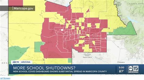 County Dashboard Shows Substantial Spread In Most School Districts
