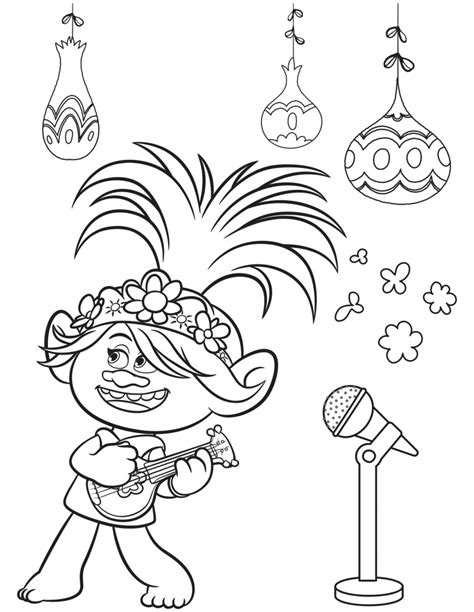 Printable coloring pages are mostly used for kids who love to coloring drawings. Trolls World Tour coloring pages - YouLoveIt.com