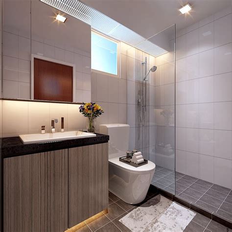 4 Room Bto Hdb Bathroom Singapore By Navius Interior Pte Ltd Houzz