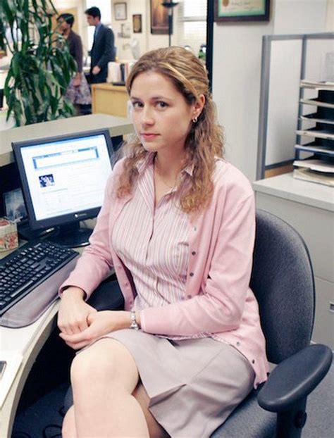 Jenna Fischer In Jenna Fischer Office Fashion Pam The Office