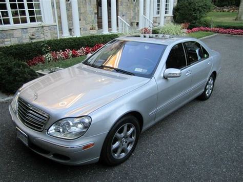 Brilliant silver metallic, black, 4.3l v8 gas (275hp), automatic, rwd. Sell used 2004 Mercedes S430 4Matic Outstanding condition. 48,000 miles in Huntington, New York ...