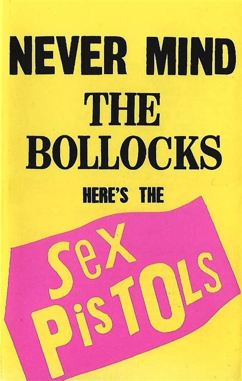 Sex Pistols Never Mind The Bollocks Heres The Sex Pistols 1992