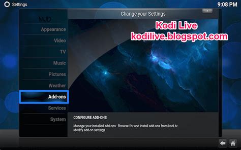 How To Install Kodi Live Tv Addon On Kodi Xbmc Kodi Live Best Kodi Addons For Live Tv