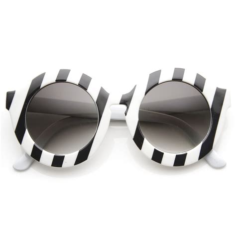 trendy womens fashion oversize round circle sunglasses 9131 zerouv