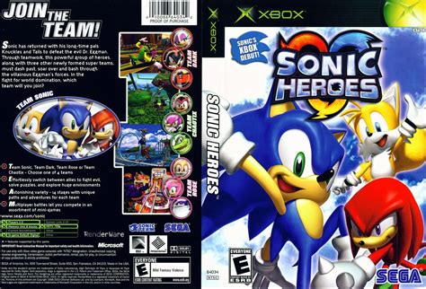 Sonic Heroes In 2021 Sonic Heroes Sonic Hero