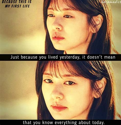 Best 35 Because This Is My First Life Quotes Korean Drama Series
