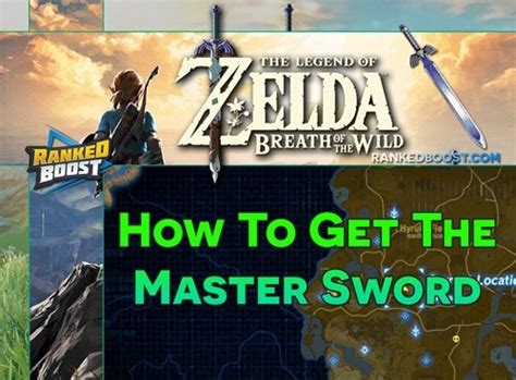 Zelda Breath Of The Wild Master Sword Location Guide How To Get