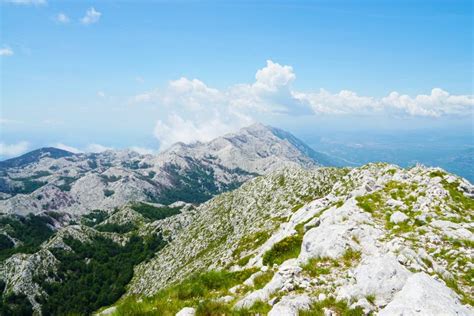 Biokovo Mountains In Croatia Stock Image Image Of Mountains