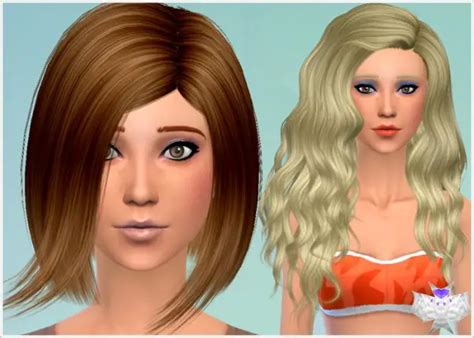 Sims 4 Hairs David Sims Conversion Hairstyle Set 5